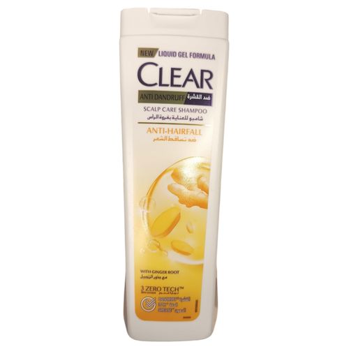 Clear Liquid Gel Formula ANTI DANDRUFF SCALP CARE SHAMPOO With Ginger Root nk