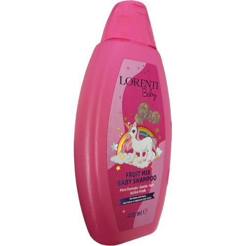 Lorenti Fruit Mix Baby Shampoo GENTLE NO TEARS NOURISHES HAIR LUSTRE