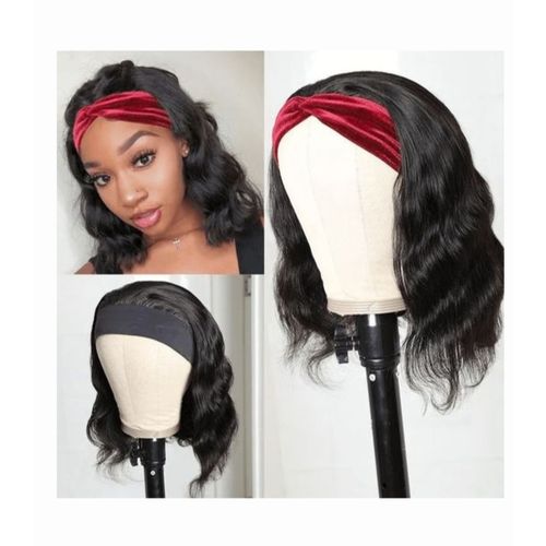 Short Wavy Synthetic Headband Wig +Free Gift Inside!