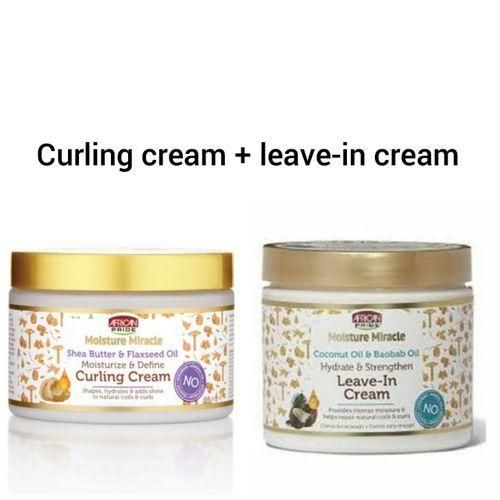 AFRICAN PRIDE Moisture Curling & Leave-in Creams