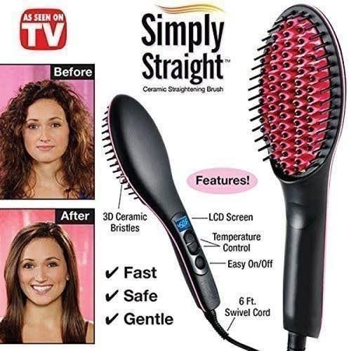 Multi-Functional Hot Air Hair Styler – Curling, Straightening, Volumizing & Blow Drying Brush – Professional Salon Styling Tool For Frizz-Free Hair