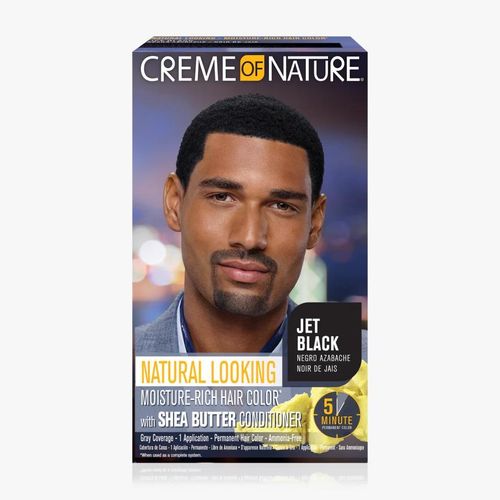 Creme Of Nature Moisture Rich Liquid Hair Color for Men -3 Jet Black