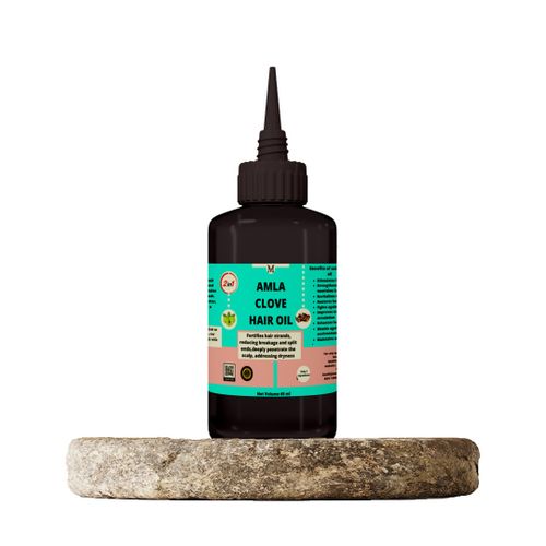 Mekis Amla Clove Hair Oil - Stimulates Hair Growth, Strengthens strands, Reducing thinning and promoting volume.