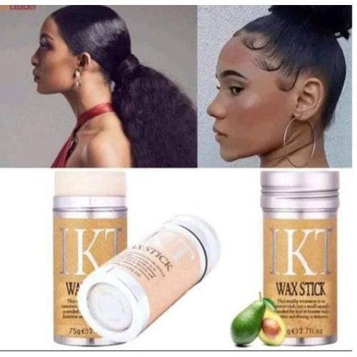 IKT Hair Wax Stick For Wigs And Hairstyling ,Strong Hold Makes Hair Look Neat And Tidy ,Edge Control ,Fly Away And Frizzy Hair