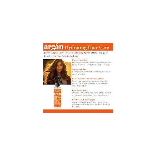 Difeel Argan Hydrating Leave In Conditioning Spray
