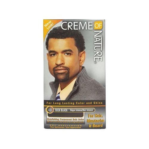 Creme Of Nature Gel Hair Color - RICH BLACK 4.0 (for Men)