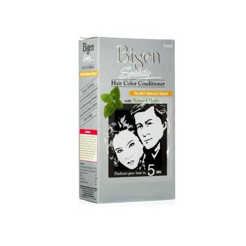 Bigen Speedy Hair Color Conditioner Natural Black 881