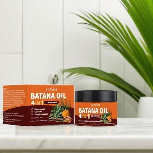 Sauvasine Batana Oil 4 In 1 Hair Conditioner With Rosemary, Castor & Pumpkin Seed - Nourishes, Strengthens & Promotes Hair Growth -120ML
