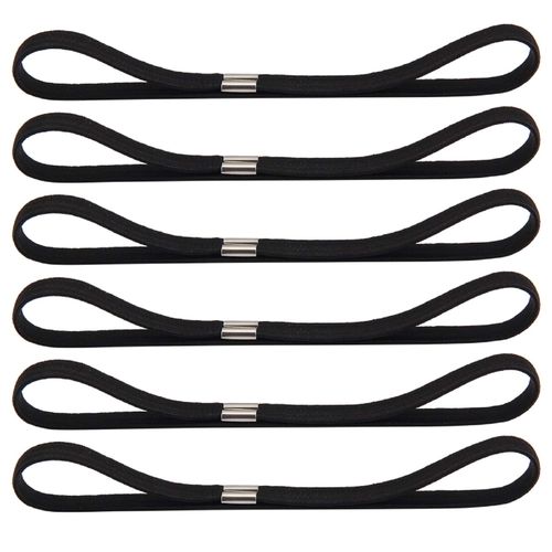 6PCS Long Elastic Head Bands / Hair Ties