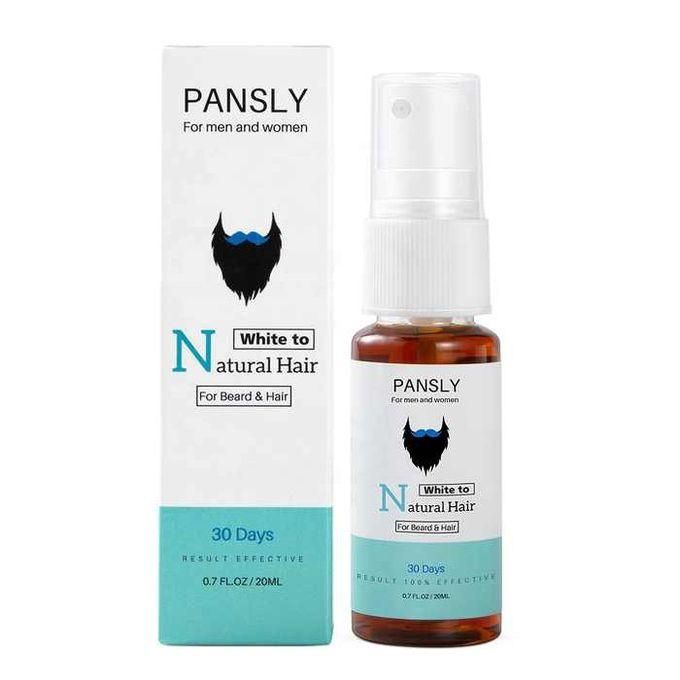 🔥 LIMITED DEAL — Pansly Grey Hair Treatment Spray 20ml | Restores Natural Colour + Stimulates Melanin + No Harsh Dye | KSh 1,800