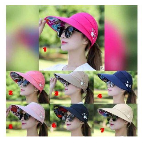 Ladies Sun Visor Beach Hat