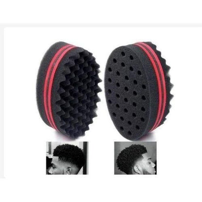 Magic Twist Hair Brush Sponge, Hair Curl Sponge Brush For Natural Hair, Afro Coil Wave Dreads Sponge Brush