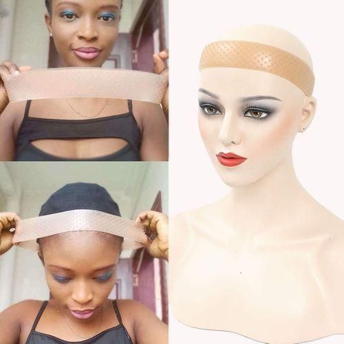 Non-Slip Wig Grip Band Elastic Hair Headband Silicon