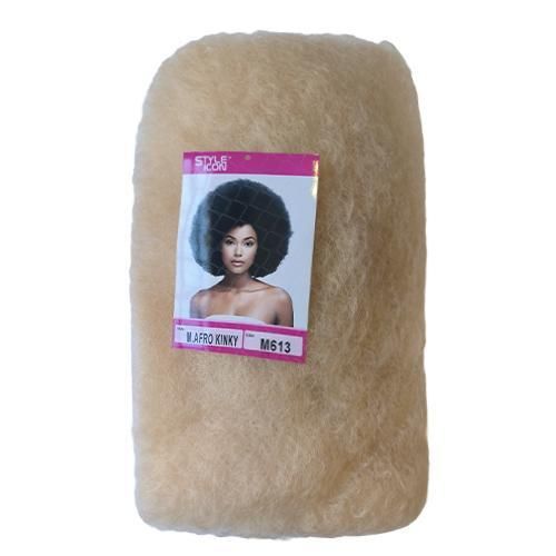 Fashion Idol M AFRO KINKY 18" color M613 STYLE ICON Human Blond Color Nature Afro Kinky Hair Bundle Human Extension 65 G In A Pack Hair Extension For Women