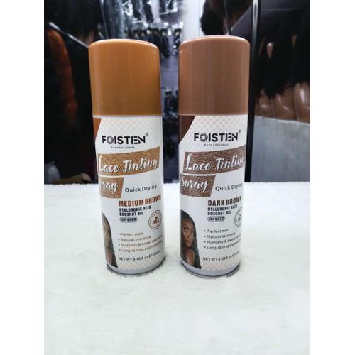 Foisten Wig Lace Tinting spray + Free melting spray
