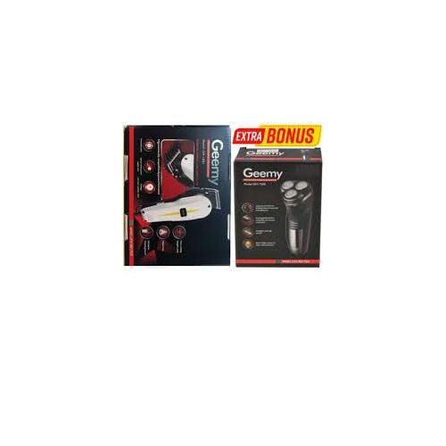 Geemy Hair Shaver Kinyozi Machine + Rechargeable Smoother Machine