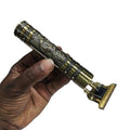 ⚡ Vintage T9 Golden Dragon USB Rechargeable Clipper — Professional Metal Electric Trimmer