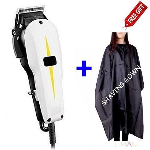 Geemy Professional / Kinyozi Hair Cutting/Shaving Machine + FREE Gown