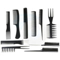 🔥 LIMITED DEAL — 10PCS Professional Hairdressing Comb Set | Wide & Fine Teeth + Salon & Home Use + Lightweight & Durable | KSh 1,600