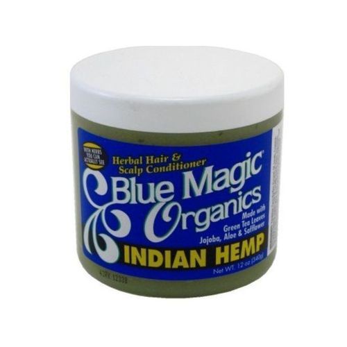 Blue Magic Indian Hemp Hair And Scalp Conditioner.