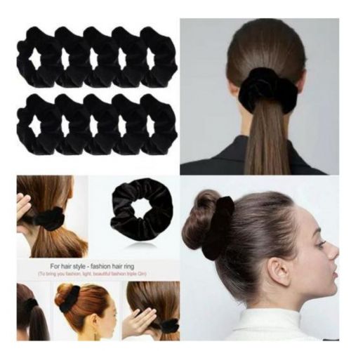 Hair Bands Elastic Velvet Ponytail Ties Scrunchies