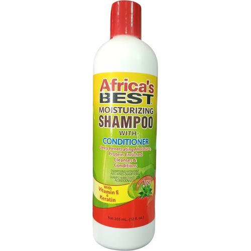 Africa's Best Moisturizing Shampoo With Conditioner & Vitamin E, Keratin
