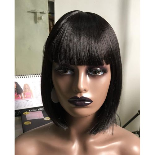 Fringe Semi-Human Bob Wig