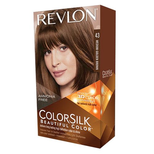Revlon ColorSilk Medium Golden Brown-43