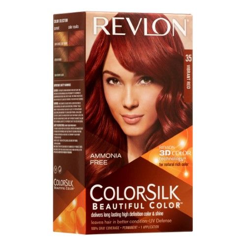 Revlon ColorSilk VIBRANT RED - 35 (60ml + 60ml +10ml)