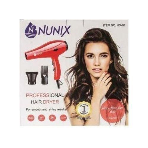 Nunix Heavy Duty Super Blow Dry Hair Dryer Home And Salon Hair Dryer Blow Dry: ITEM NO HD-01C