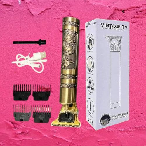 Vintage Quality Ensured Small Body Cordless T9 Professional Hair Trimmer Clipper Kinyozi Shaver