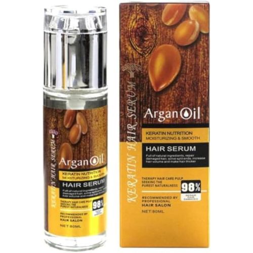 Hair Serum Argan Oil Sulfate Free Keratin Nutrition 80ml