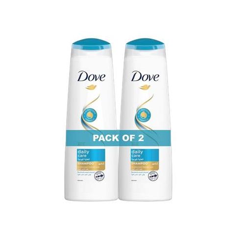 Dove Shampoo for dry hair, Daily Care, nourishing care for up to 100% softer hair-400ml.