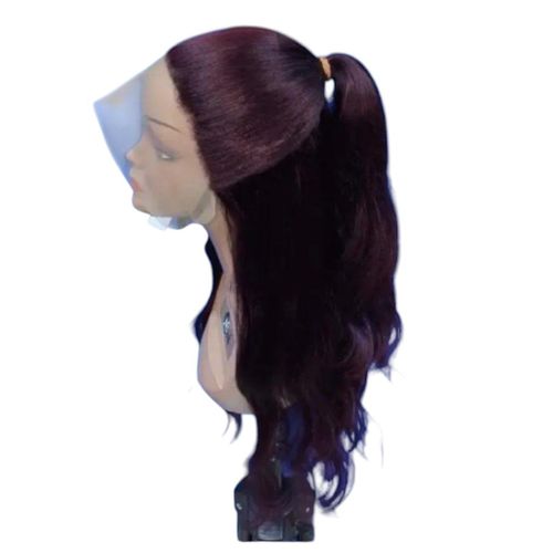 T-part semi human wig