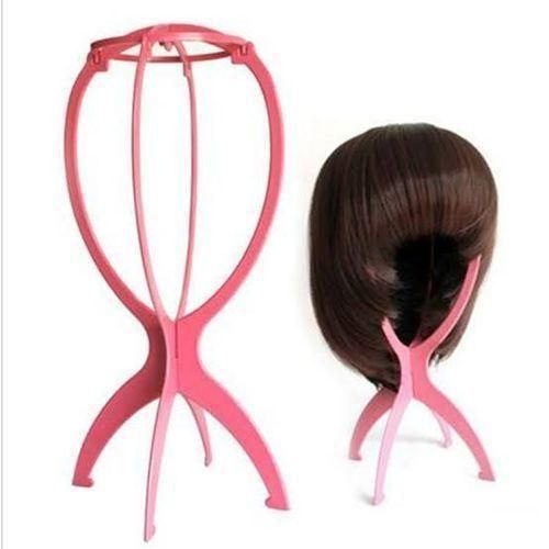 Plastic Wig Stand Wig Holder Mannequin Hair Dummy.