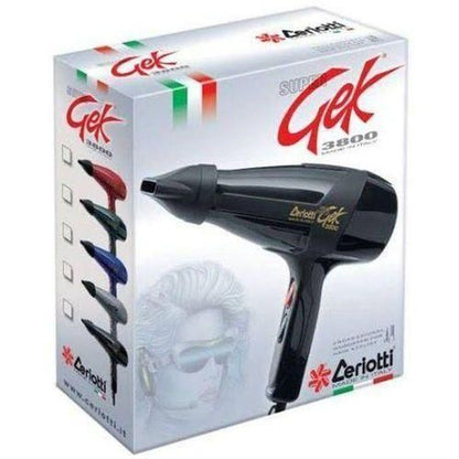 Gek Ceriotti Heavy Duty Professional Blowdry Machine With 2 Speeds And 3 Heat Settings. 1900W Power.