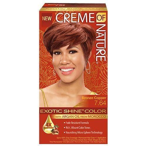 Creme Of Nature Gel Hair Color - BRONZE COPPER 7.64