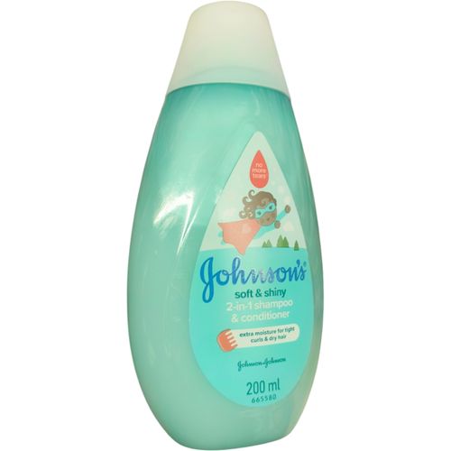 Johnson's Soft & Shinny 2in 1 Shampoo & Conditioner ,