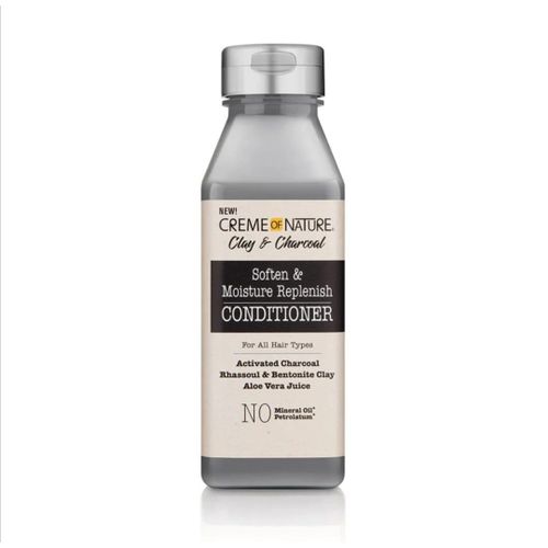 Creme Of Nature Clay & Charcoal Soften & Moisture Replenish Conditioner 355ml