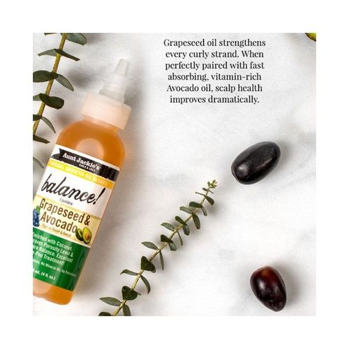 Aunt Jackie'S Grape Seed And Avocado Growth Oil