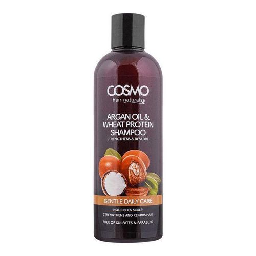 Cosmo Argan Oil & Wheat protein Shampoo-480ml