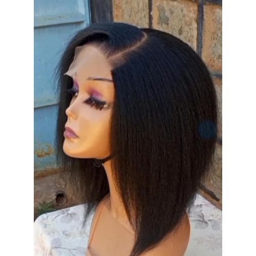 4*4 lace natural wig
