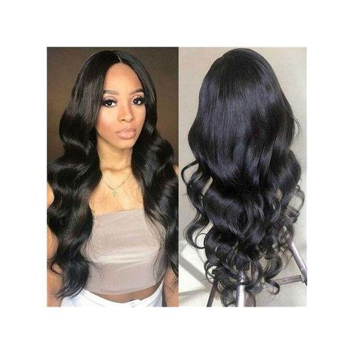 FBV Women Hair Ladies Black Long Curly Synthetic Wigs For Women Gift