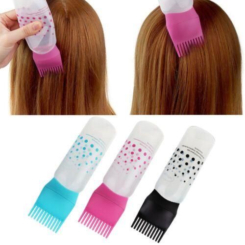 Dyeing Shampoo Bottle Oil Hair Comb