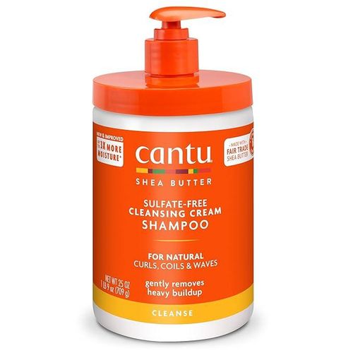 Cantu Shea Butter for Natural Hair Sulfate-Free Cleansing Cream Shampoo