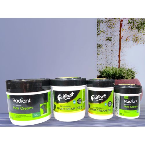 Radiant Anti-dandruff Hair Cream- (Choose your Size): 60g, 90g , 170g ,250 g