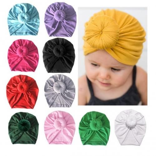 Baby Girl Turban Hats Headgear