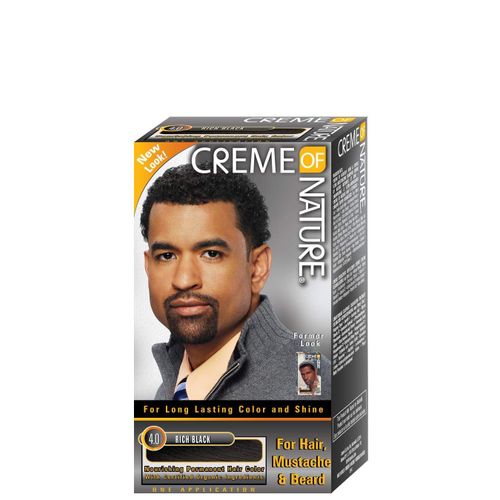 Creme Of Nature Rich Black For Hair Mustache & Beard COLOUR