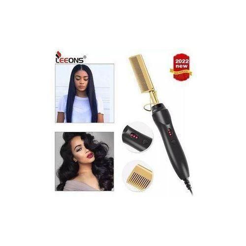 Original Technology Original 2 In 1 Electric Hot Comb Hair Straighter/Curler Flat Iron For Natural Hair & Wigs