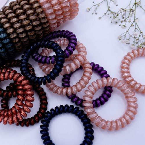 5 Pcs Glossy Rubber Bands